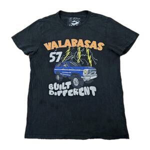 Calabasas Graphic Print Unisex Black T Shirt Size Small